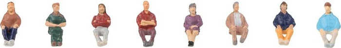 Faller Miniaturfiguren - Sitzende Personen I N