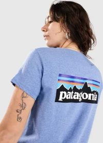 Patagonia P-6 Logo Responsibili-Tee T-Shirt kurzarm abundant blue (Damen)