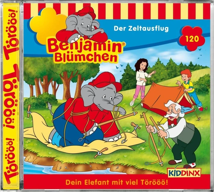 Benjamin Blümchen Folge 120 - Der Zeltausflug