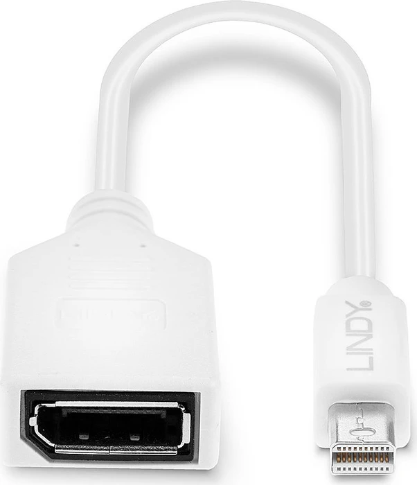 Lindy Adapterkabel Mini DisplayPort [Stecker] auf DisplayPort [Buchse]