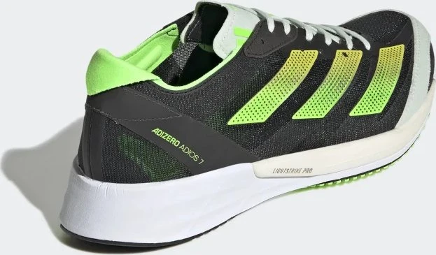 adidas Adizero Adios 7 core black/beam yellow/solar green (Damen)