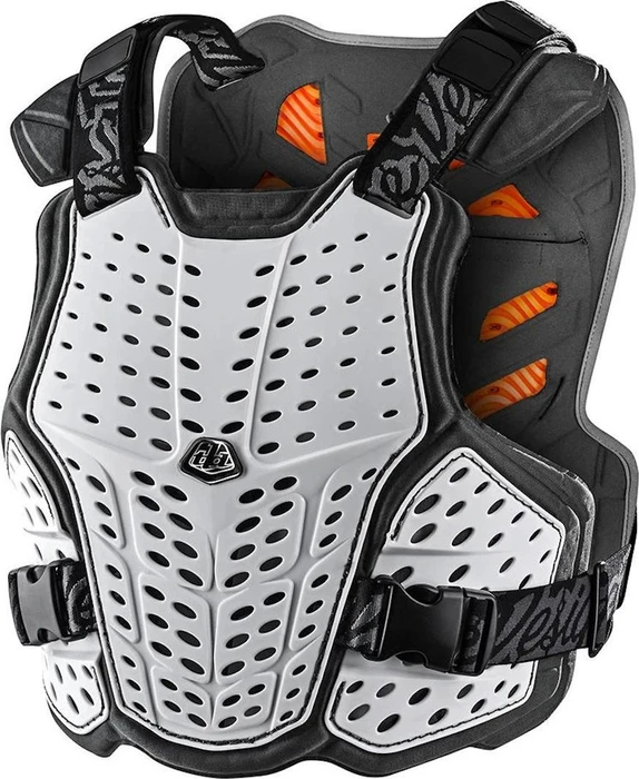Troy Lee Designs Rockfight CE Brust Protektor weiß