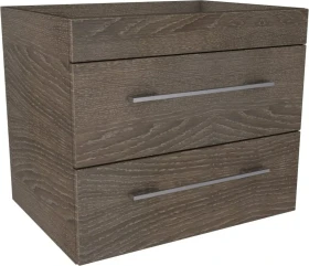 Lanzet K5 Waschtischunterschrank 67.9x50.3x57.5cm, Eiche Maron