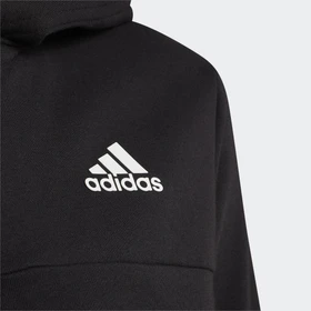 adidas 3-Streifen Trainingsanzug schwarz/weiß (Junior)