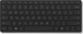Microsoft Designer Compact Keyboard Mattschwarz, Bluetooth, DE