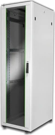 Digitus Professional Unique Serie Serverschrank 42HE, Sicherheitsglastür, IP2X, grau, 800mm tief