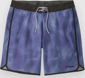 Patagonia Hydropeak Side Shore 18" Badeshorts sea spray: concrete purple (Herren)