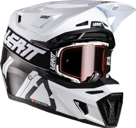 Leatt Moto 9.5 Carbon weiß/schwarz