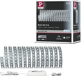 Paulmann MaxLED 500 Basisset LED-Streifen tageslichtweiß unbeschichtet 5m