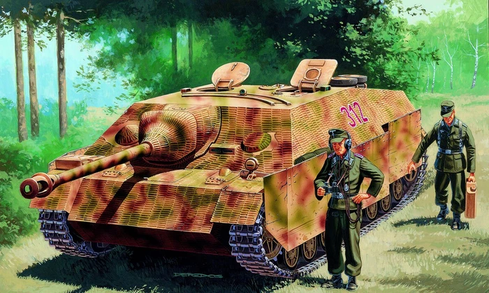 Italeri Sd.Kfz.162 Jagdpanzer IV Ausf.F