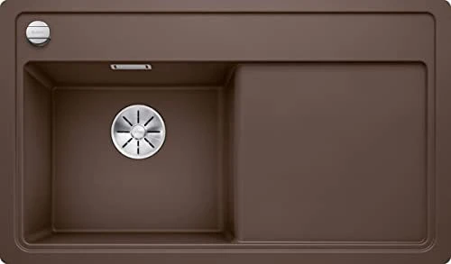 Blanco Zenar 45 S-F InFino Becken links mit Ablauffernbedienung cafe