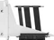 Fractal Design Flex 2 Riser Card Cable, mit vertikaler Grafikkarten-Halterung, gewinkelt, PCIe 4.0, 195mm, weiß/schwarz Vorschaubild