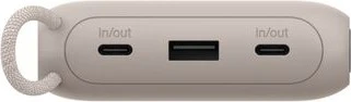 Belkin BoostCharge Powerbank 20K mit Display sand