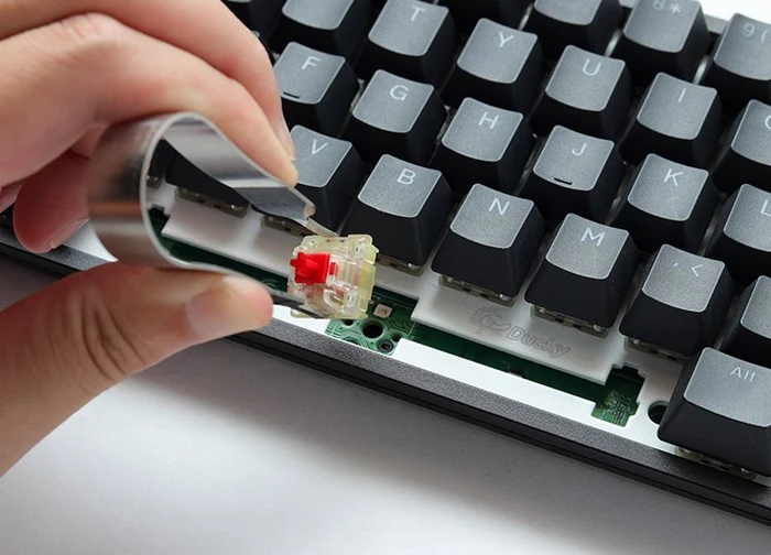 Ducky One 3 Yellow SF PBT, LEDs RGB, MX RGB BLUE, USB, DE