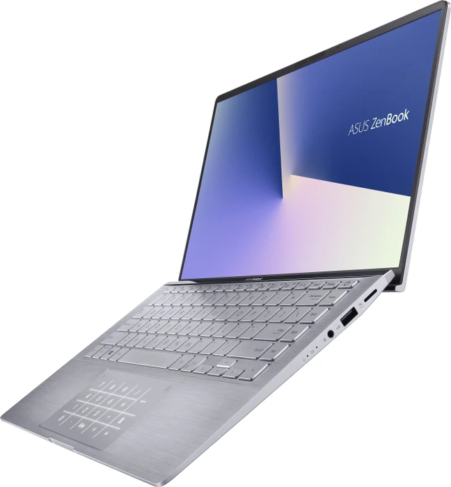 ASUS ZenBook 14 UM433IQ-A5018T, Light Grey, Ryzen 7 4700U, 16GB RAM, 512GB SSD, GeForce MX350, DE