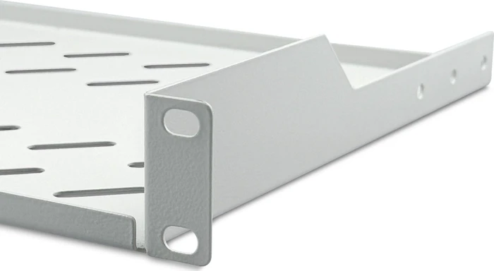 Digitus 19" Fachboden, für Netzwerk- und Serverschränke, RAL 7035, 250mm Einbautiefe, 1HE