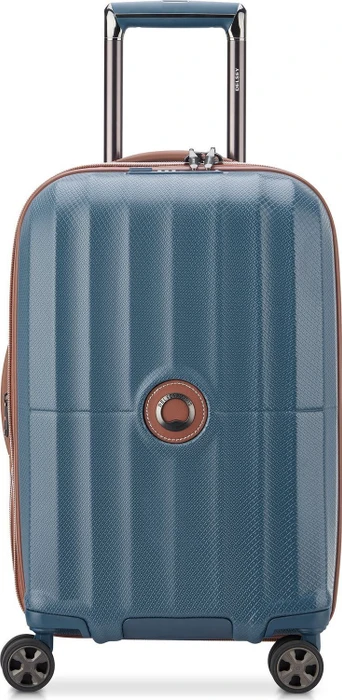 Delsey St Tropez 4-Rollen Trolley erweiterbar 55cm ultramarine blue