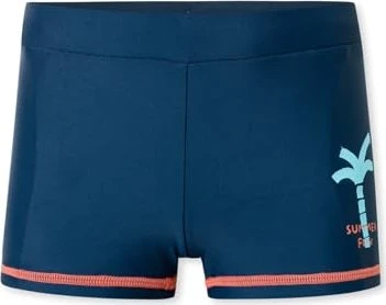 Schiesser Aqua Palmen Badehose nachtblau (Junior)