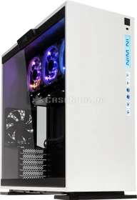 In Win 303 Aurora Edition weiß, Glasfenster