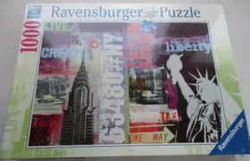 Ravensburger Puzzle Style Collage New York City