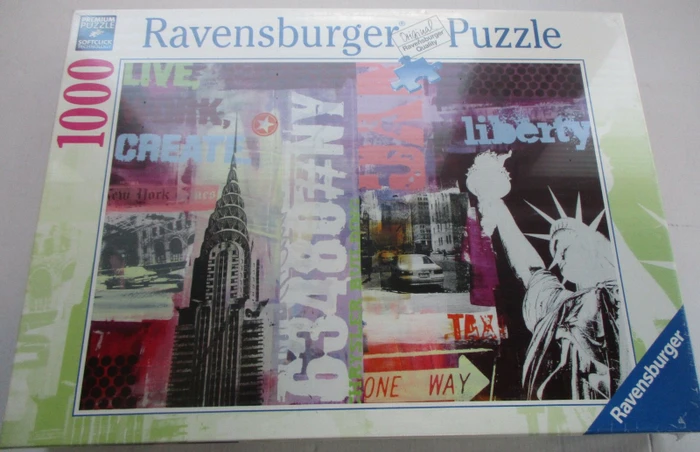 Ravensburger Puzzle Style Collage New York City