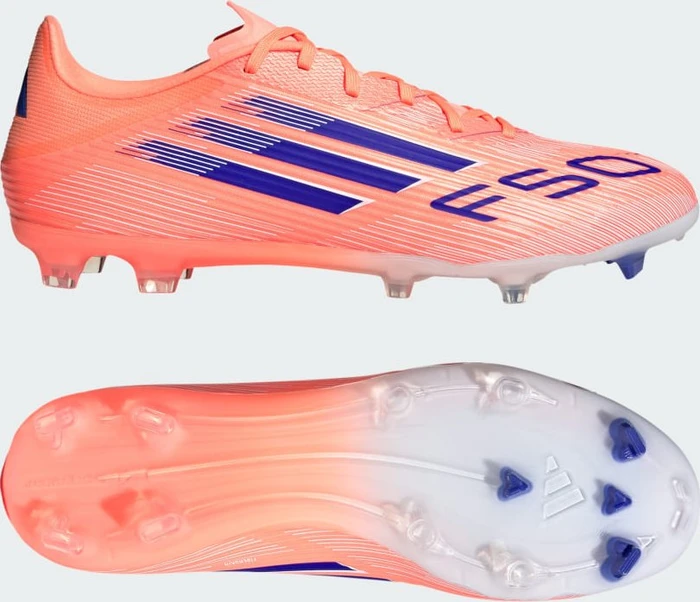 adidas F50 League FG/MG beam orange/lucid blue/cloud white