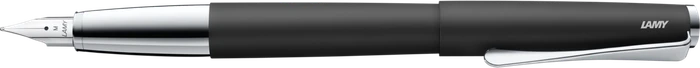 Lamy studio schwarz matt/silber, rechte Hand, extra fein