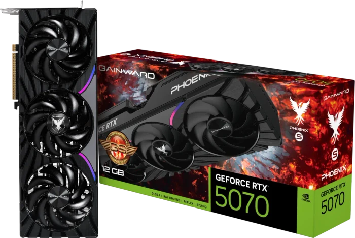 Gainward GeForce RTX 5070 Phoenix-S GS, 12GB GDDR7, HDMI, 3x DP