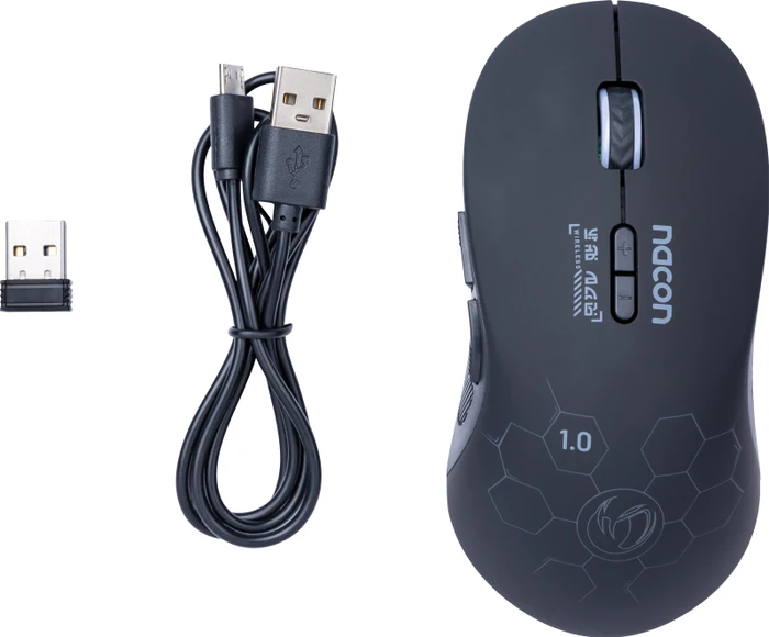Nacon GM-180 Wireless Gaming Mouse schwarz, USB