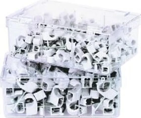 Heidemann Nagelschelle 4-7mm 100 Stück, weiß