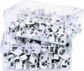 Heidemann Nagelschelle 4-7mm 100 Stück, weiß