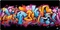 Sharkoon Skiller SGP40 D13, Mouse Mat, 1000x500mm, Graffiti mehrfarbig Vorschaubild