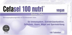 Cefak Cefasel 100 nutri Selen-Tabs, 100 Stück
