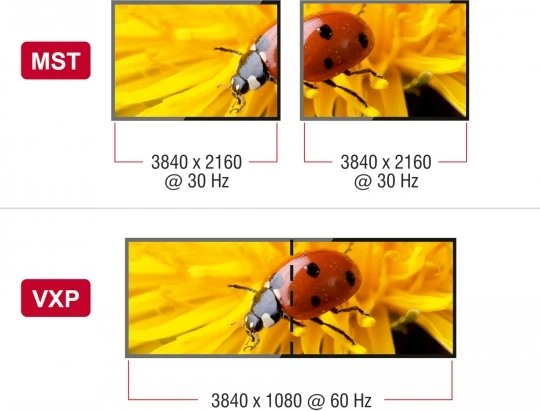 DeLOCK USB-C auf 2x DisplayPort 4K 60Hz Splitter, USB-C [Stecker]