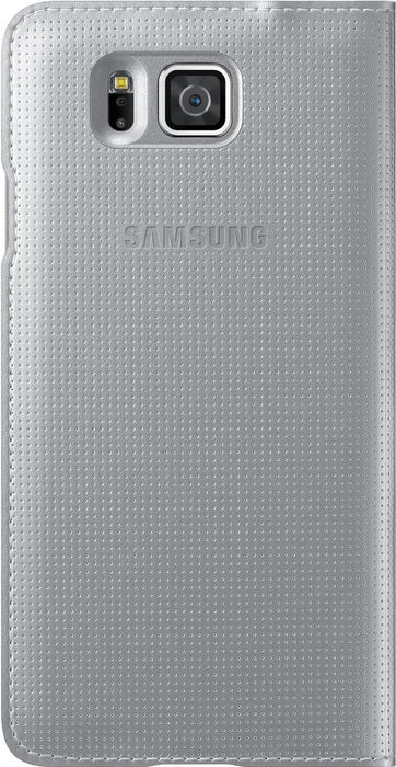 Samsung S-View Cover für Galaxy Alpha weiß