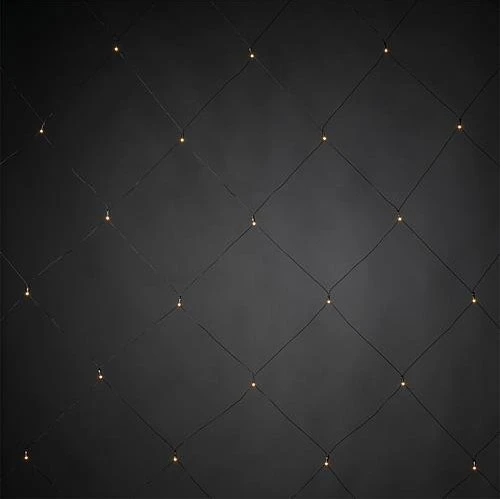 Konstsmide Lichternetz Lichterkette schwarz LED 96x warmweiß