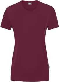 Jako Doubletex T-Shirt kurzarm maroon (Damen)