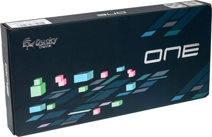 Ducky One TKL PBT schwarz, LEDs RGB, MX SPEED RGB Silver, USB, DE