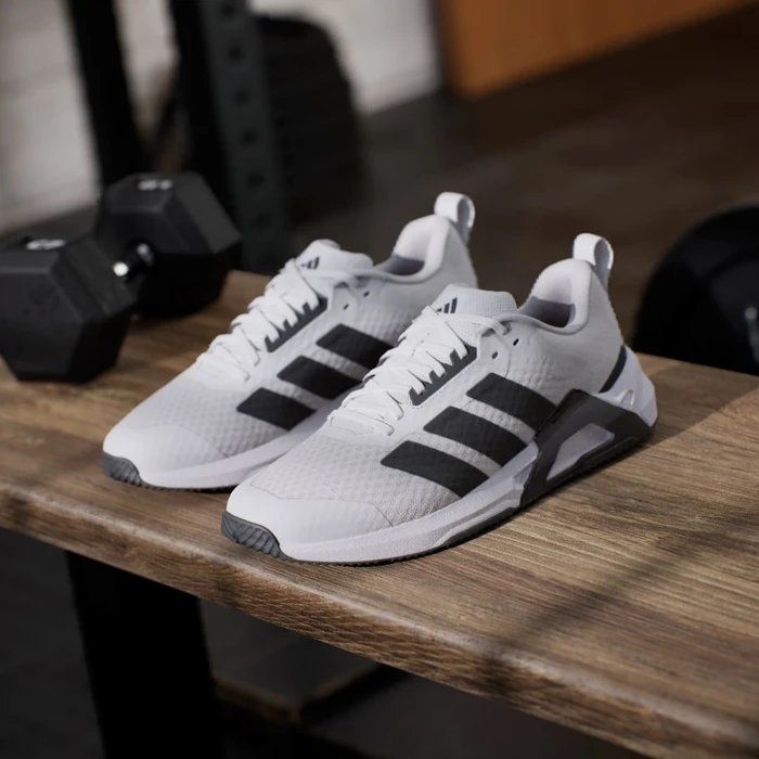adidas Dropset Control cloud white/core black/lucid red (Herren)