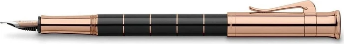 Graf von Faber-Castell Classic Anello schwarz/rosegold, rechte Hand, mittel