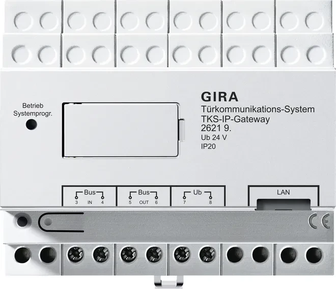 Gira TKS-IP-Gateway Gen2, inkl. 5 Lizenzen, 6TE REG