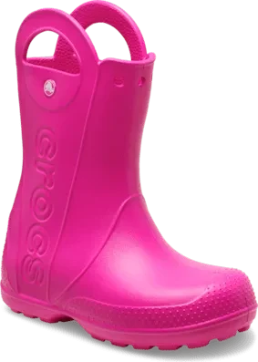 Crocs Handle It Rain Boot pink crush (Junior)