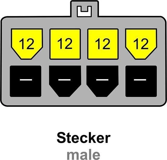 DeLOCK Stromadapter 8-Pin EPS auf 4-Pin ATX/P4, 15cm