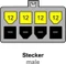DeLOCK Stromadapter 8-Pin EPS auf 4-Pin ATX/P4, 15cm Vorschaubild
