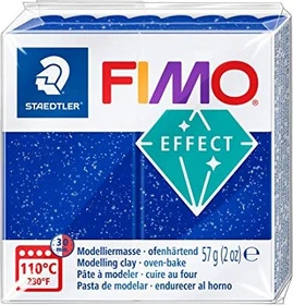 Staedtler Fimo Effect 57g glitter blau