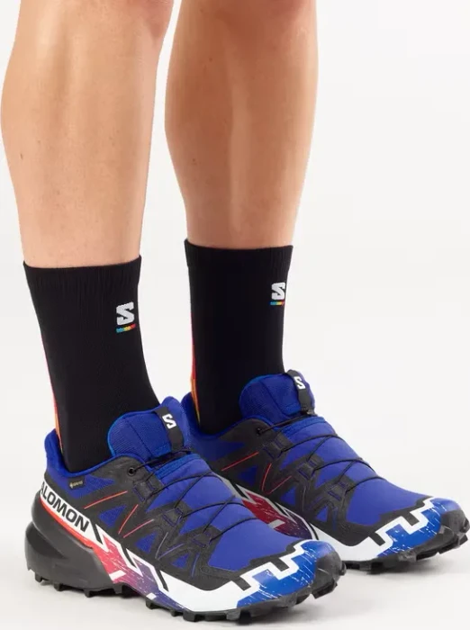 Salomon Speedcross 6 GTX Equipe surf the web/fiery red/white (Herren)