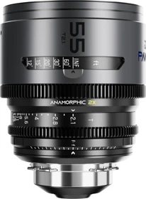 DZOFilm Pavo 2x Anamorphic 55mm T2.1 Blue Flare imperial für PL