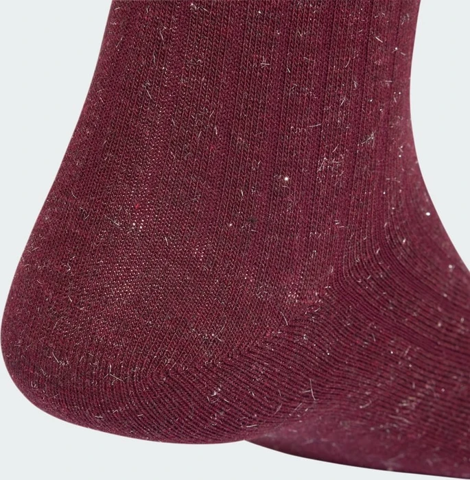 adidas Glow Socken crystal linen/maroon, 2 Paare (Damen)