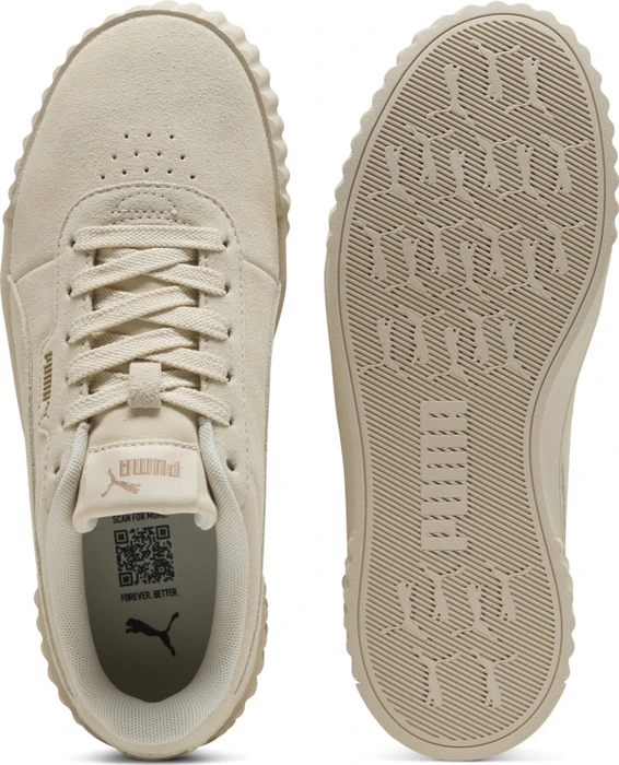 Puma Carina 3.0 Suede alpine snow/puma gold (Damen)