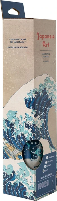 Grupo Erik Editores Japanische Kunst XL, 800x350mm, Motiv grau/blau